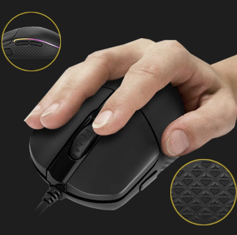 Multi-Colour Backlit Gaming Mouse