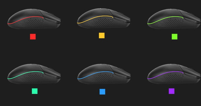 Multi-Colour Backlit Gaming Mouse