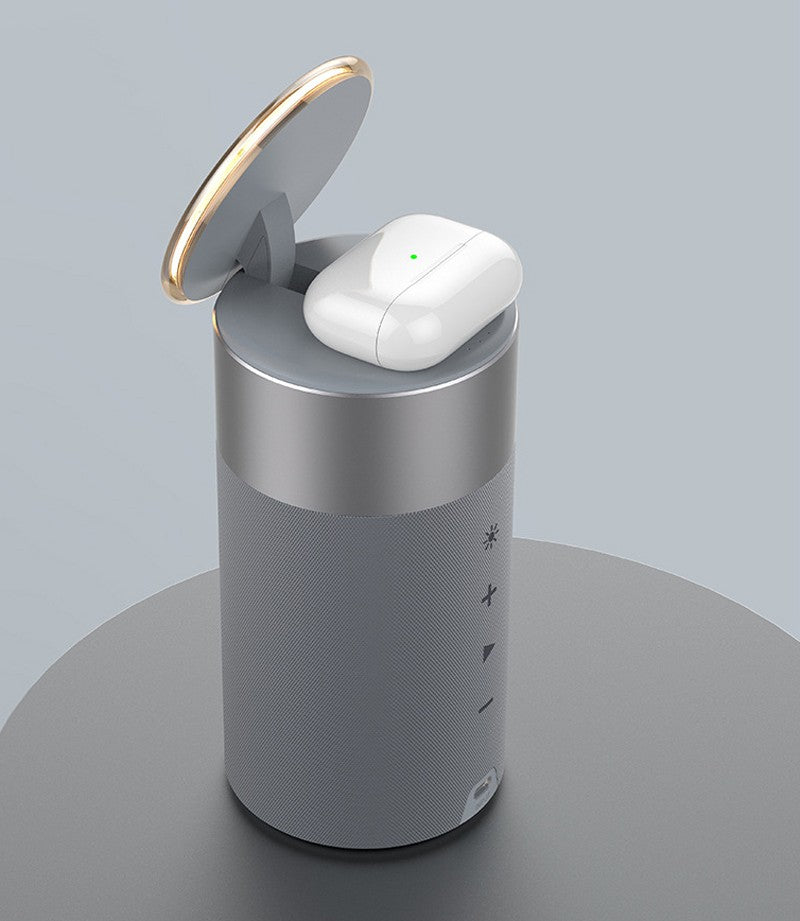3 In 1 Wireless Charger, Portable Speaker and Touch Lamp