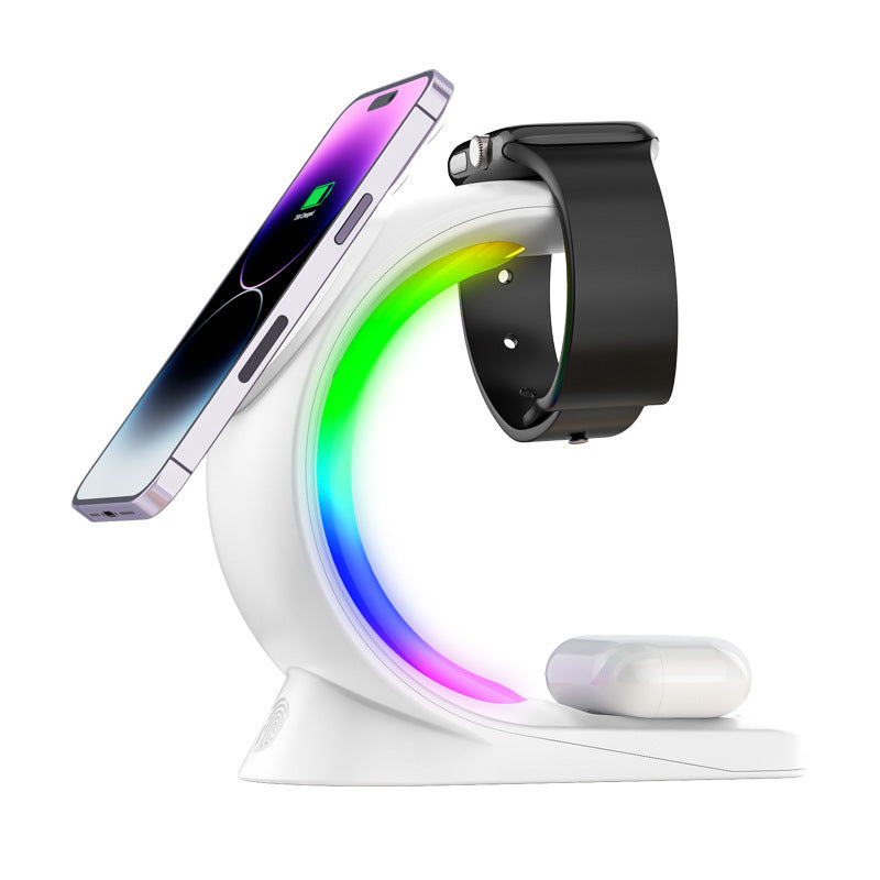 GlowArc 3-in-1 Magnetic Charging Station