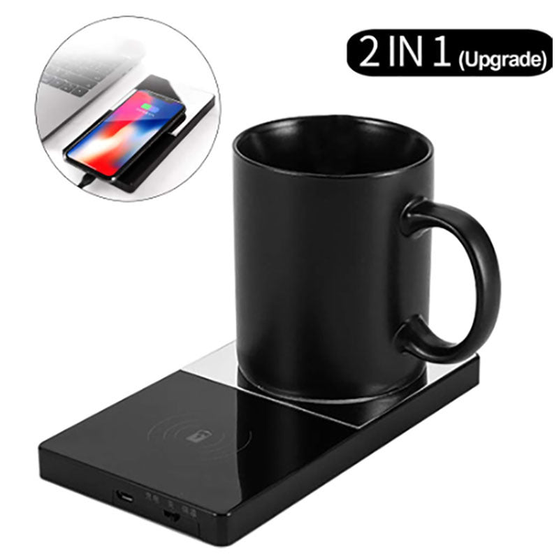 2 In 1 Mug Warmer & Wireless Charger